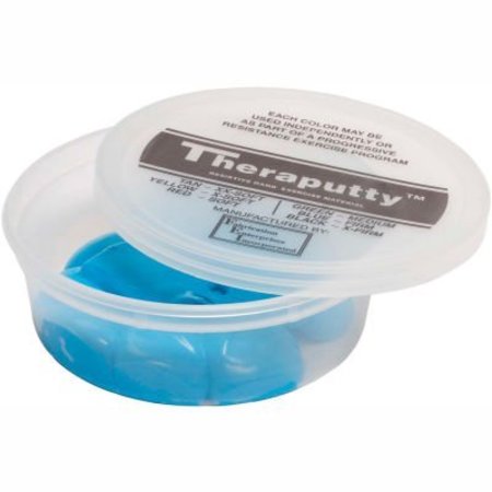 FABRICATION ENTERPRISES TheraPutty® Plus Antimicrobial Exercise Putty, Blue, 6 Ounce, Firm 268363